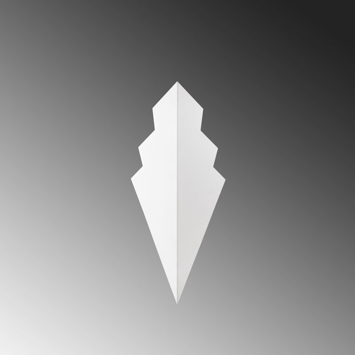 Opviq Arrow - 15173 Lámpara de Pared de Metal Blanco